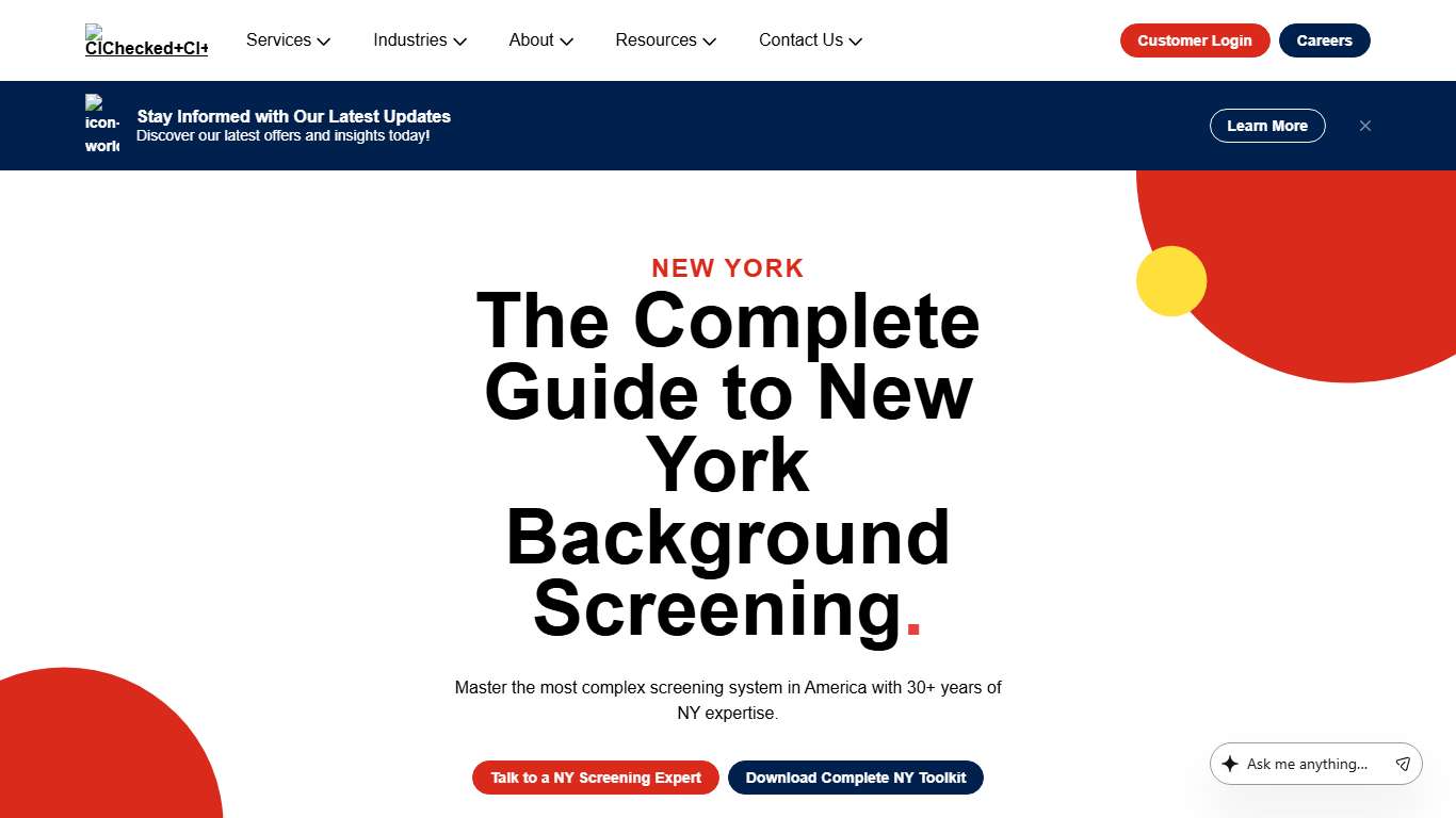 New York Background Screening